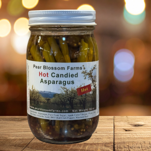 PBF - Hot Candied Asparagus Chunks 16oz Jar