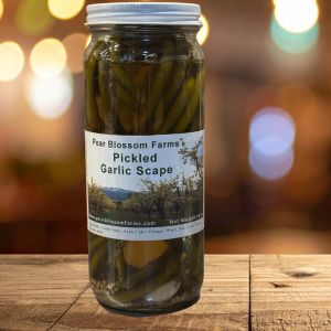 PBF Pickled Garlic Scape 16 oz Jar